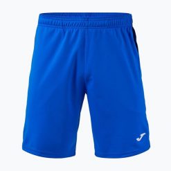 Spodenki męskie Joma Terra. Niebieskie szorty męskie Joma, bez wzorów, z materiału, sportowe. Za 94.99 zł.