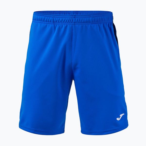 Spodenki męskie Joma Terra. Niebieskie szorty męskie Joma, bez wzorów, z materiału, sportowe. Za 94.99 zł.