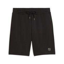 Męskie szorty Essentials Elevated 9" PUMA. Czarne szorty męskie Puma, z bawełny, bez kołnierzyka. Za 149.00 zł.