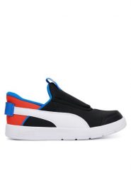 Puma Sneakersy Courtflex v3 SLIPTECH PS 399734 01 Czarny. Czarne buty sportowe chłopięce Puma, bez wzorów, z materiału, bez zapięcia. Za 169.99 zł.