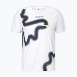 Koszulka do biegania męska SCOTT RC Run. Białe t-shirty sportowe męskie Scott, l, z materiału, bez ramiączek, do biegania. Za 299.99 zł.