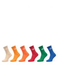 Adidas Skarpety długie Trefoil Crew Socks Cushion IX5275 Kolorowy. Skarpetki damskie Adidas, bez wzorów, z bawełny. Za 99.99 zł.