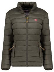 Geographical Norway Kurtka pikowana "Atikolor" w kolorze khaki rozmiar: L. Brązowe kurtki damskie Geographical Norway, l, bez wzorów, bez kaptura. Za 175.45 zł.