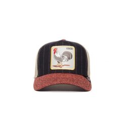 Czapka z daszkiem Goorin Bros. Moon Rooster Cock Trucker 101-1486-NVY. Niebieskie czapki męskie Goorin Bros, bez wzorów. Za 227.99 zł.