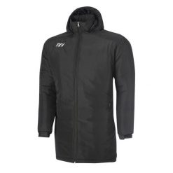 Kurtka Force XV coach force. Czarne kurtki męskie FORCE XV, bez wzorów, z dresówki, sportowe, bez kaptura. Za 404.00 zł.