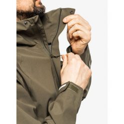 Kurtka przeciwdeszczowa męska Fjallraven HC Hydratic Trail Jacket. Zielone kurtki męskie Fjällräven, l, bez wzorów, sportowe, bez kaptura. Za 1,149.00 zł.