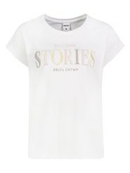 Sublevel Koszulka w kolorze białym rozmiar: XS. Białe bluzki damskie Sublevel, xs, bez wzorów, z bawełny, bez kołnierzyka, bez ramiączek. Za 43.99 zł.