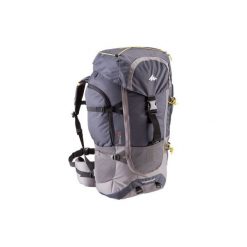 Plecak trekkingowy Forclaz 70 l. Szare plecaki damskie QUECHUA, bez wzorów, z materiału. Za 199.99 zł.