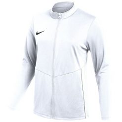 Bluza damska Nike Dri-Fit Park 26. Białe bluzy bez kaptura damskie Nike, z materiału. Za 121.99 zł.