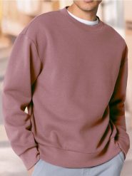 Bluza - różowy. Czerwone bluzy bez kaptura męskie Sinsay, l. W wyprzedaży za 14.99 zł.