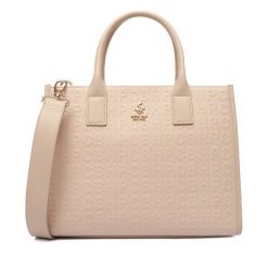 Torebka Beverly Hills Polo Club. Brązowe torebki klasyczne damskie Beverly Hills Polo Club, bez wzorów, bez dodatków. Za 349.99 zł.