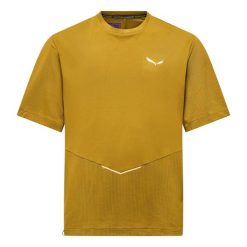 T-shirt Salewa Pedroc Dry'Ton Hybrid. Zielone t-shirty męskie Salewa, l, bez wzorów, bez kołnierzyka. Za 291.00 zł.