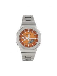 G-Shock Zegarek G-Steel GM-2110D-4AER Srebrny. Szare, analogowe zegarki męskie G-Shock, srebrne. Za 1,119.00 zł.