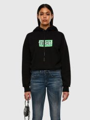 Diesel Clothes Bluza w kolorze czarnym rozmiar: XXS. Czarne bluzy z kapturem damskie Diesel Clothes, xxs, z bawełny. Za 154.07 zł.
