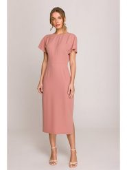 Stylove Sukienka w kolorze jasnoróżowym rozmiar: M. Różowe sukienki damskie Stylove, m, bez wzorów, bez kołnierzyka, bez ramiączek, maxi. Za 245.96 zł.
