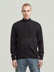 G-Star Kardigan w kolorze czarnym rozmiar: XL. Czarne kardigany męskie G-Star, xl, bez wzorów, z bawełny, retro, bez kołnierzyka. Za 243.45 zł.