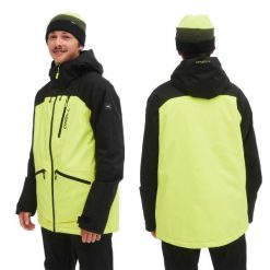 Kurtka zimowa na narty i snowboard męska O'neill Discorder 20K. Czarne kurtki męskie O'neill, m, bez wzorów, bez kaptura, narciarskie. Za 449.00 zł.