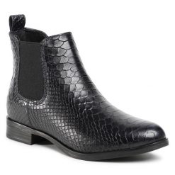 Sztyblety Lasocki. Niebieskie botki damskie Lasocki, bez obcasa, na płaskiej podeszwie, bez zapięcia. Za 102.99 zł.