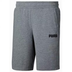 Spodnie sportowe męskie Puma 84724302. Szare spodnie sportowe męskie Puma, z bawełny. Za 165.00 zł.