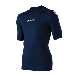 Koszulka Macron saturn. Niebieskie t-shirty sportowe męskie Macron, bez ramiączek, do piłki nożnej. Za 245.00 zł.