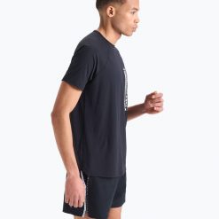 Koszulka męska Diadora Super Be One. Czarne t-shirty sportowe męskie Diadora, m, bez ramiączek, do biegania. Za 67.99 zł.