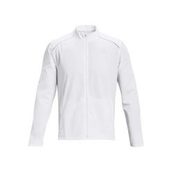 Kurtka wodoodporna Under Armour Storm. Białe kurtki męskie Under Armour, s, bez wzorów, z materiału, bez kaptura. Za 273.15 zł.