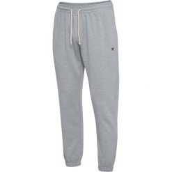 Spodnie do biegania Hummel Regular Bee. Szare spodnie sportowe damskie HUMMEL, xl, z bawełny, do biegania. Za 286.00 zł.