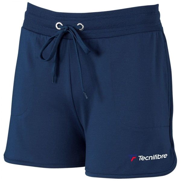 Spodenki tenisowe damskie Tecnifibre Lady Short marine. Niebieskie szorty damskie TECNIFIBRE, bez wzorów, marine. Za 135.00 zł.
