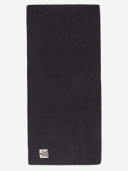 Ecoalf Wełniany szal w kolorze antracytowym - 184 x 42 cm rozmiar: onesize. Czarne szaliki i kominy damskie Ecoalf, bez wzorów, ze skóry. Za 185.32 zł.