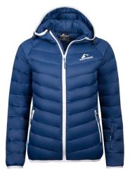 Westfjord Kurtka puchowa "Snaefell" w kolorze granatowym rozmiar: S. Niebieskie kurtki damskie Westfjord, s, bez wzorów, z puchu, bez kaptura. Za 266.66 zł.