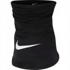 Komin zimowy Nike Dri_Fit Winter Warrior sportowy. Niebieskie szaliki i kominy damskie Nike, na zimę, bez wzorów. Za 59.00 zł.