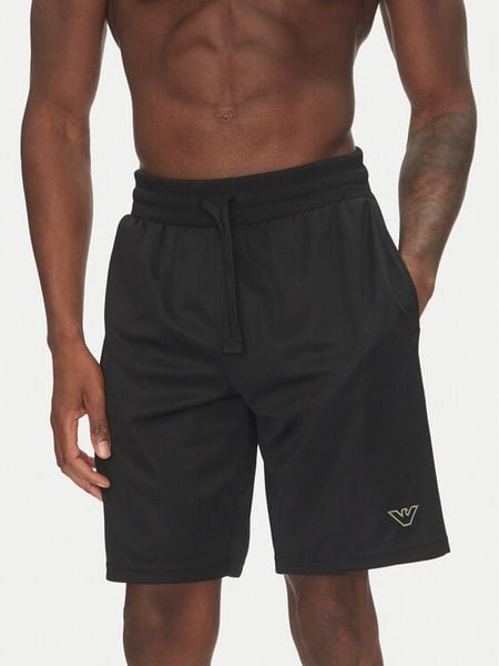 Emporio Armani Underwear Szorty sportowe EM000495 AF10791 UC001 Czarny Regular Fit. Czarne szorty męskie Emporio Armani Underwear, m, z syntetyku. Za 439.99 zł.