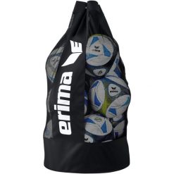 Torba na piłki Erima Ball Bag 12 piłek. Czarne torebki klasyczne damskie Erima, bez wzorów, bez dodatków. Za 89.99 zł.