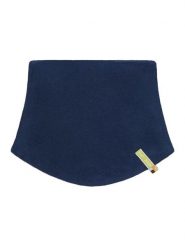 Loud + proud Dwustronny szal-koło w kolorze granatowo-białym rozmiar: onesize. Białe szaliki dziecięce z bawełny, bez ramiączek. Za 74.81 zł.