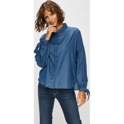Levi's - Koszula. Niebieskie koszule damskie Levi's, s, bez wzorów, z bawełny, casualowe, bez kołnierzyka, bez ramiączek. W wyprzedaży za 199.90 zł.