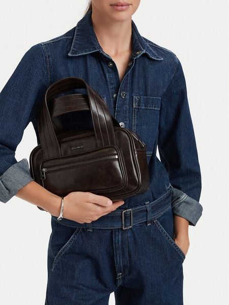 G-Star Raw Torebka C-LDA8822 Brązowy ciemny. Brązowe torebki klasyczne damskie G-Star, bez wzorów, ze skóry, bez dodatków. Za 229.99 zł.