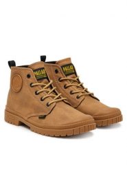 Palladium Trapery Pampa Sp20 Hi Wax 74388-209-M Brązowy. Brązowe buty zimowe męskie Palladium, bez zapięcia. Za 359.99 zł.