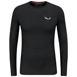 Koszulka sportowa z długim rękawem męska Salewa CRISTALLO WARM 00-00000282050911. Czarne t-shirty sportowe męskie Salewa, l, z materiału, bez ramiączek, trekkingowe. Za 413.47 zł.