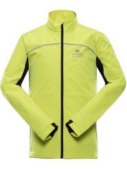 Alpine Pro Kurtka softshellowa "Geroc" w kolorze limonkowym rozmiar: XXL. Żółte kurtki outdoor męskie Alpine Pro, m, bez wzorów, bez kaptura. Za 215.21 zł.