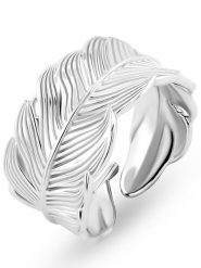 Eclat d'Argent Srebrny pierścionek rozmiar: 52. Szare pierścionki damskie Eclat d'Argent, srebrne. Za 152.99 zł.