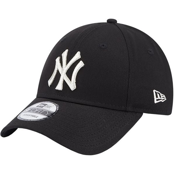 Damska czapka z daszkiem New York Yankees 9FORTY MLB Metallic Logo. Czarne czapki z daszkiem damskie New Era, bez wzorów, z bawełny. Za 119.99 zł.