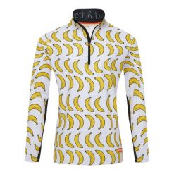 Bluza narciarska Męska Gareth & Lucas The One Hundred and Four. Białe bluzy bez kaptura męskie GARETH & LUCAS, m, z elastanu. Za 229.99 zł.