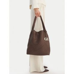 Torebka GINO ROSSI. Brązowe torebki klasyczne damskie Gino Rossi, bez wzorów, bez dodatków. Za 299.99 zł.