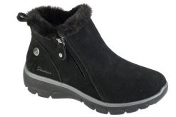 Buty zimowe damskie, Easy Going - High Zip 2. Czarne obuwie trekkingowe damskie Skechers, na zimę. Za 399.99 zł.