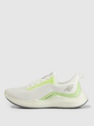 4F Buty treningowe STEP CONTROL 1.0 damskie - białe 38. Białe buty sportowe na co dzień damskie 4f, bez wzorów, z gumy, do biegania. Za 229.99 zł.