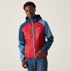 Kurtka hybrydowa męska Andreson Pro. Czerwone kurtki męskie Regatta, l, bez wzorów, z materiału, sportowe, bez kaptura. W wyprzedaży za 270.50 zł.