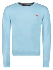 Canadian Peak Sweter "Ferasmeak" w kolorze błękitnym rozmiar: XL. Niebieskie swetry męskie Canadian Peak, xl, bez wzorów, bez kołnierzyka. Za 105.38 zł.