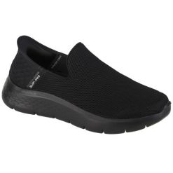 Buty sportowe Sneakersy męskie, Slip-Ins: Go Walk Flex - No Hands. Czarne buty sportowe na co dzień męskie Skechers, bez zapięcia. Za 349.99 zł.