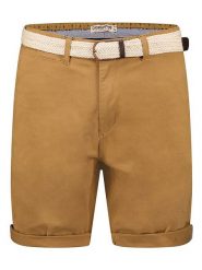 Canadian Peak Bermudy "Plageak" w kolorze jasnobrązowym rozmiar: XXL. Brązowe szorty męskie Canadian Peak, bez wzorów, z tkaniny. Za 100.99 zł.