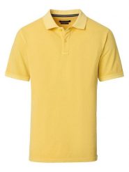 CASAMODA Koszulka polo w kolorze żółtym rozmiar: XXL. Żółte koszulki polo męskie CASAMODA, xxl, bez wzorów, z bawełny, bez ramiączek. Za 83.03 zł.